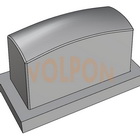 Тампон для тампопечати VOLPON K-072 (Аналог KENT 072). Печать на брелках и шильдах.