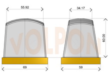 размеры тампона для тампопечати VOLPON M-4205 (Morlock 4205). Тампопечать на электронных компонентах. размеры тампона для тампопечати VOLPON M-4205 (Morlock 4205). Тампопечать на электронных компонентах.