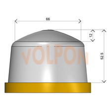 Размеры круглого тампона для тампопечати Volpon NN-255